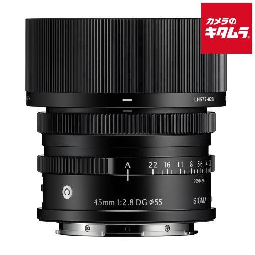 シグマ 45mm F2.8 DG Contemporary Lマウント用 ブラック