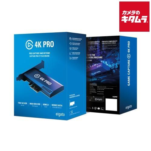 エルガト ELGATO Game Capture 4K Pro 10GBK9901 / 内蔵型ゲーム...