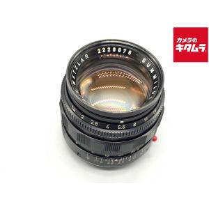 【中古】 【並品】 ライカ ズミルックスM 50mm F1.4 E43 ブラッククローム＆ブラックペイントハイブリッド