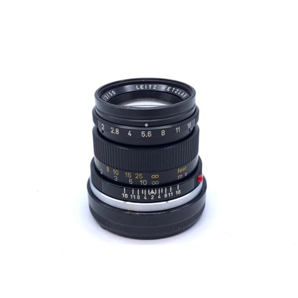 【中古】 【良品】 ライカ ズミクロンM 50mm F2 ブラック(2代目) ブラックペイント