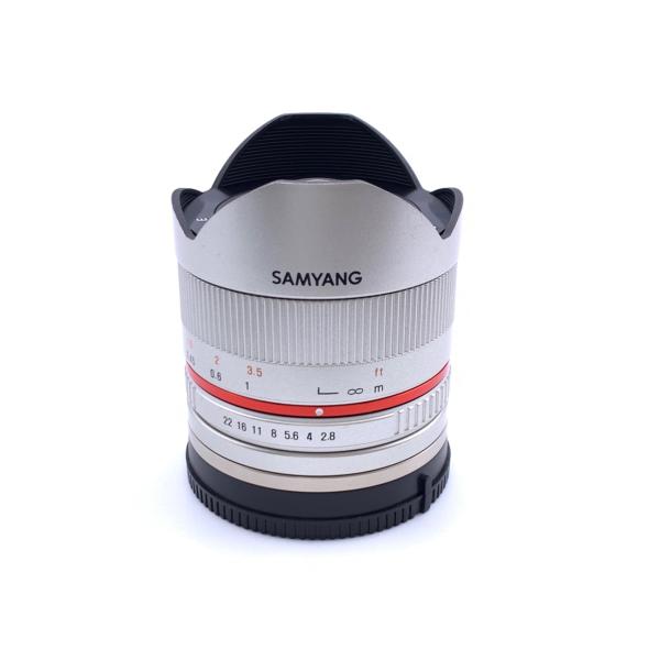 【中古】 【良品】 サムヤン 8mm F2.8 UMC FISH-EYE II ソニーE シルバー