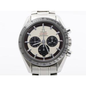 【中古】 【良品】 オメガ(OMEGA) スピードマスター ホワイト 3559.32 ステンレススティール ミハエル・シューマッハ｜emedama