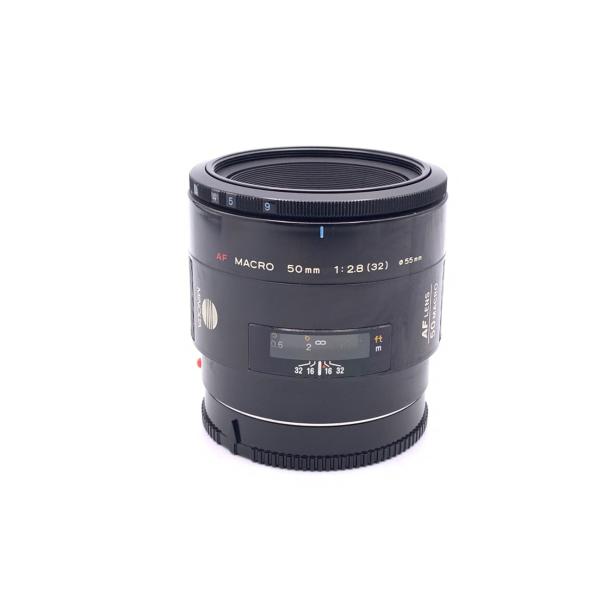 【中古】 【並品】 ミノルタ（MINOLTA）AF 50/2.8 マクロ 旧