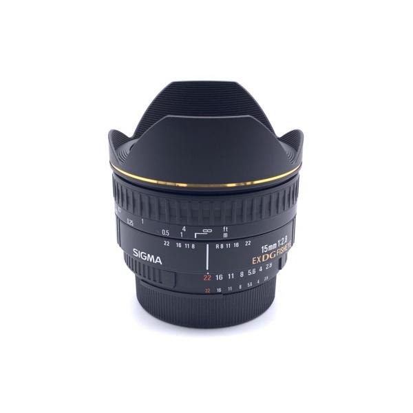 【中古】 【良品】 シグマ 15mm F2.8 EX DG DIAGONAL FISHEYE ニコン...