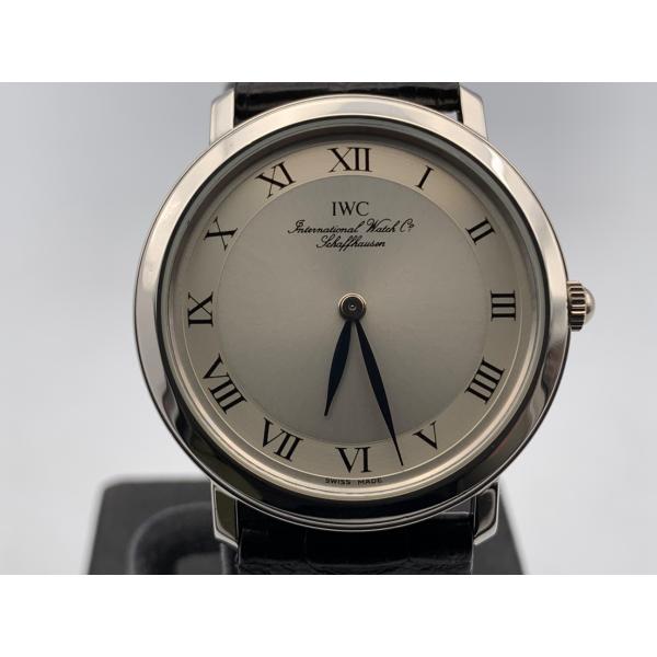 【中古】 【良品】 IWC ポートフィノ シルバー 2009SIRO プラチナ