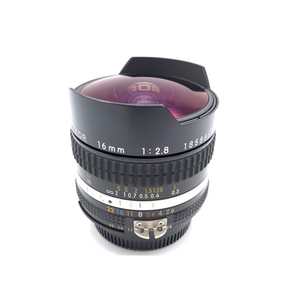 【中古】 【難あり品】 ニコン（Nikon）Ai-S 16/2.8 フィッシュアイ