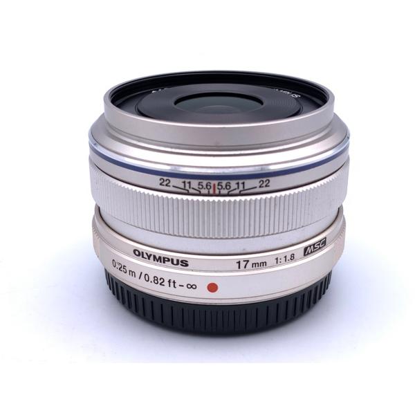 【中古】 【並品】 オリンパス M.ZUIKO DIGITAL 17mm F1.8 シルバー