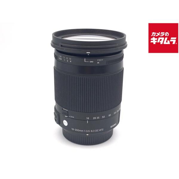 【中古】 【美品】 シグマ 18-300mm F3.5-6.3 DC MACRO OS HSM Co...
