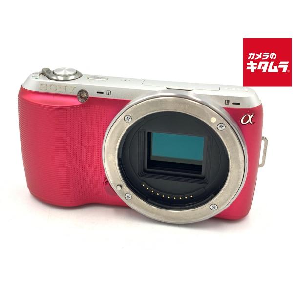 【中古】 【並品】 ソニー α NEX-C3 ボディ ピンク