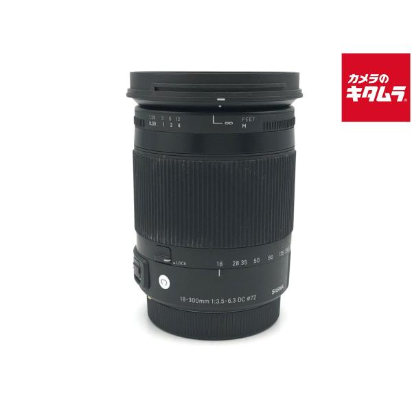 【中古】 【並品】 シグマ 18-300mm F3.5-6.3 DC MACRO OS HSM Co...