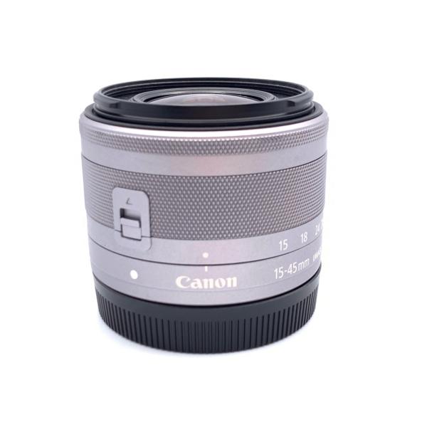 【中古】 【良品】 キヤノン EF-M15-45mm F3.5-6.3 IS STM シルバー