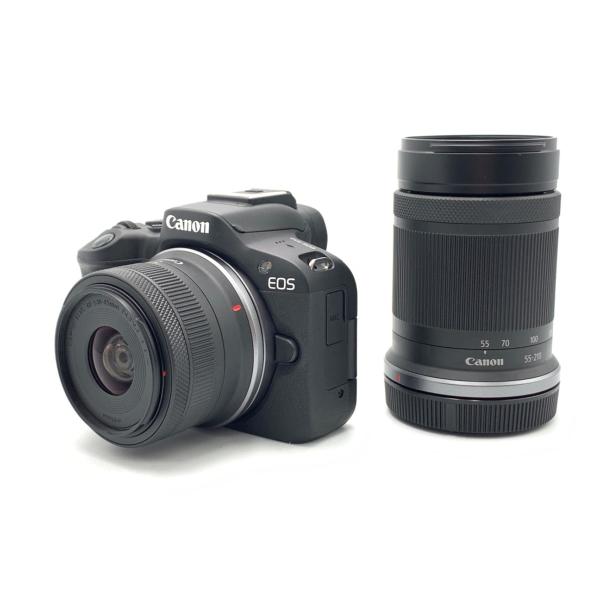 【中古】 【並品】 キヤノン EOS R50 ダブルズームキット ブラック