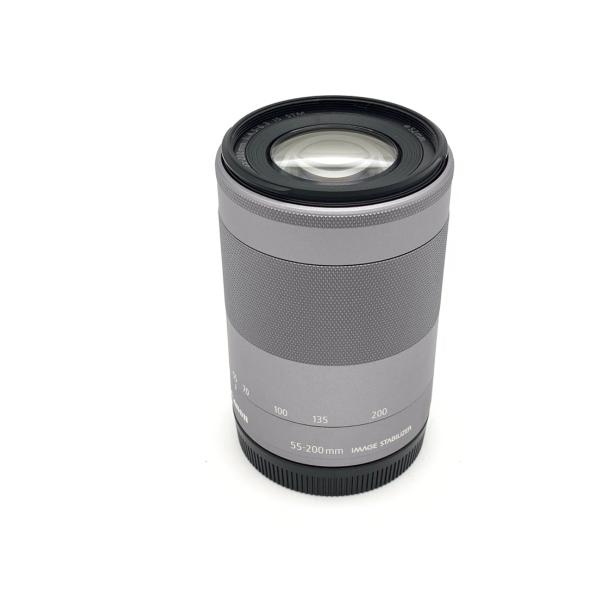 【中古】 【並品】 キヤノン EF-M55-200mm F4.5-6.3 IS STM シルバー