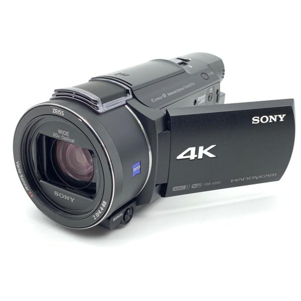 【中古】 【良品】 ソニー デジタル4Kビデオカメラレコーダー FDR-AX60 B ブラック