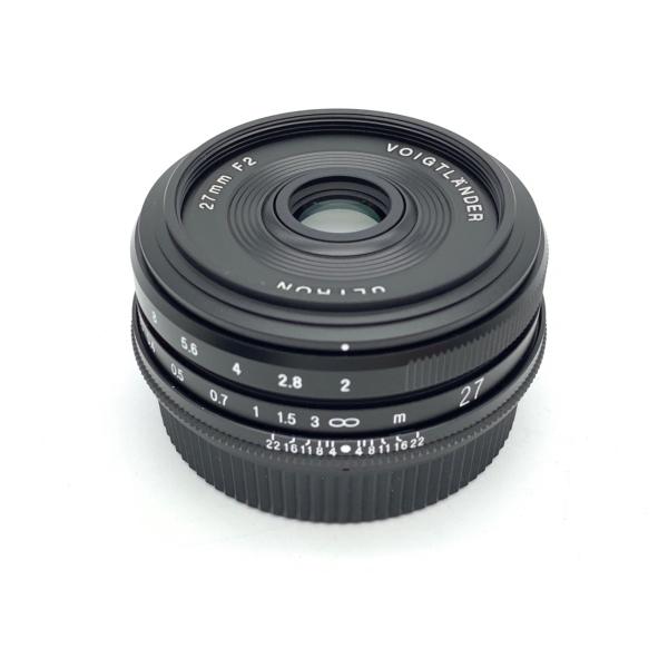 【中古】 【良品】 コシナ フォクトレンダー ULTRON 27mm F2 Xマウント用 ブラック