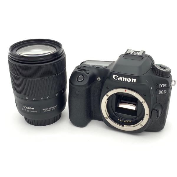 【中古】 【並品】 キヤノン EOS 80D EF-S18-135 IS USM レンズキット