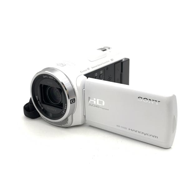 【中古】 【並品】 ソニー デジタルHDビデオカメラレコーダー HDR-CX680 W ホワイト