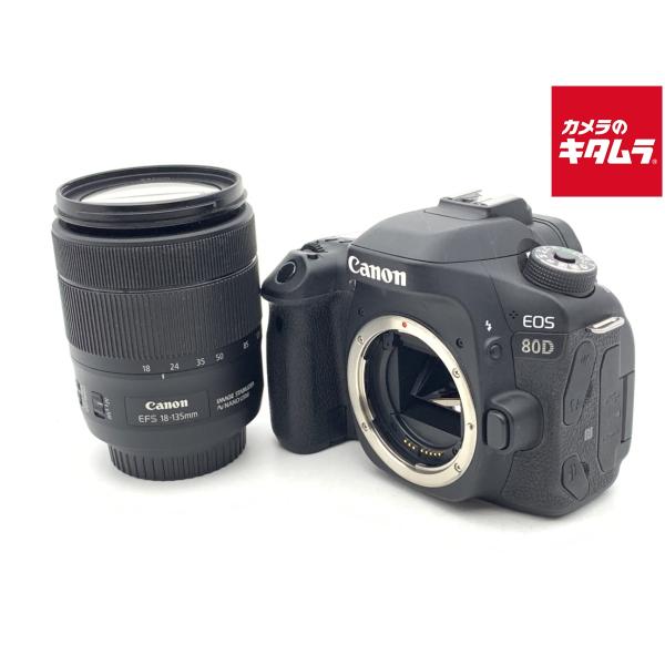 【中古】 【並品】 キヤノン EOS 80D EF-S18-135 IS USM レンズキット