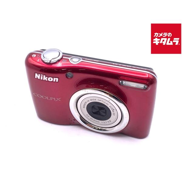 【中古】 【並品】 ニコン COOLPIX L23 レッド