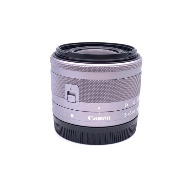 【中古】 【良品】 キヤノン EF-M15-45mm F3.5-6.3 IS STM シルバー