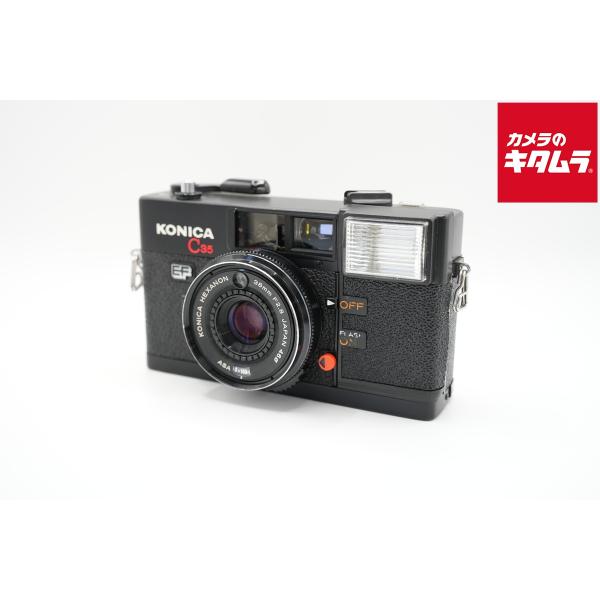 【中古】 【難あり品】 コニカ C35 EF セルフタイマー付き