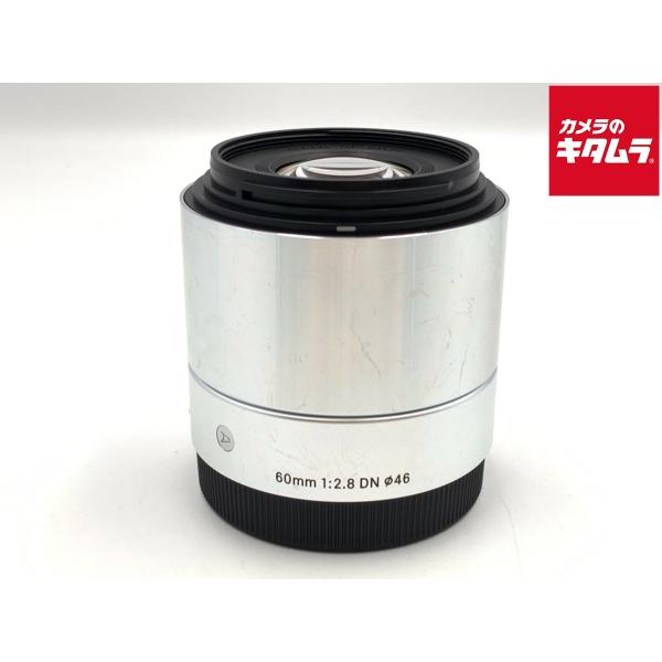 【中古】 【並品】 シグマ 60mm F2.8 DN ソニーEマウント用 シルバー
