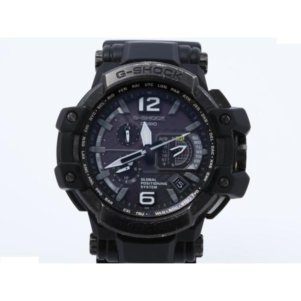 【中古】 【並品】 カシオ G-SHOCK グラビティマスター ブラック GPW-1000-1BJF...