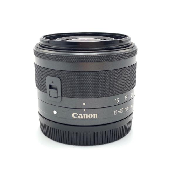 【中古】 【良品】 キヤノン EF-M15-45mm F3.5-6.3 IS STM グラファイト