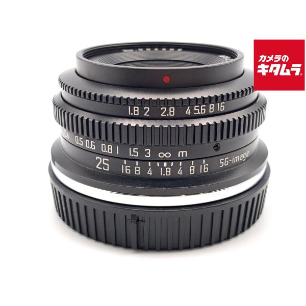 【中古】 【美品】 SG-image 25mm F1.8 ニコンZ用 ブラック