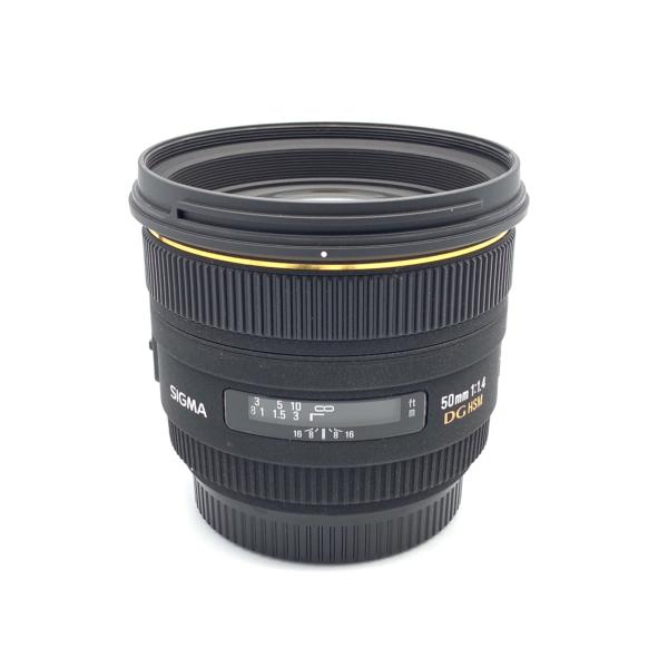 【中古】 【良品】 シグマ 50mm F1.4 EX DG HSM キヤノン用