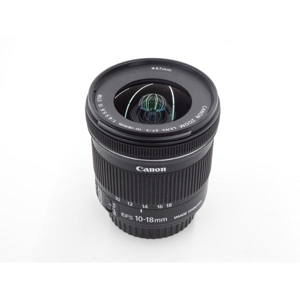 【中古】 【良品】 キヤノン EF-S10-18mm F4.5-5.6 IS STM