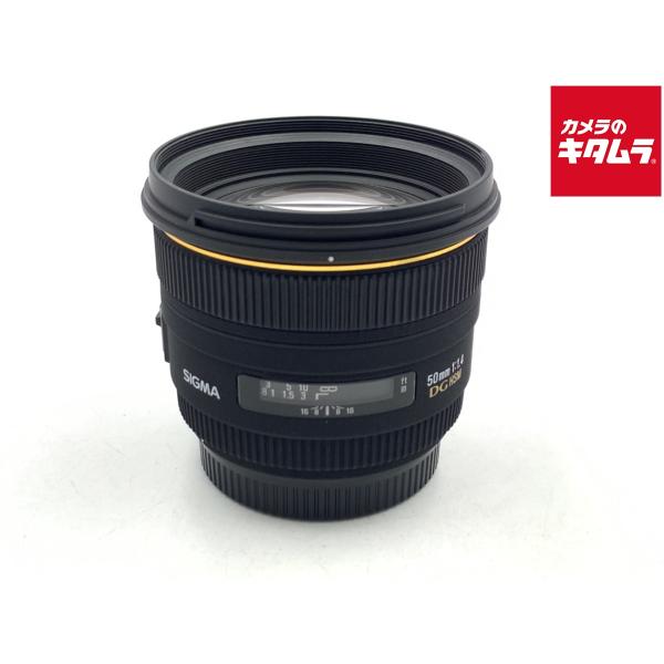 【中古】 【並品】 シグマ 50mm F1.4 EX DG HSM キヤノン用