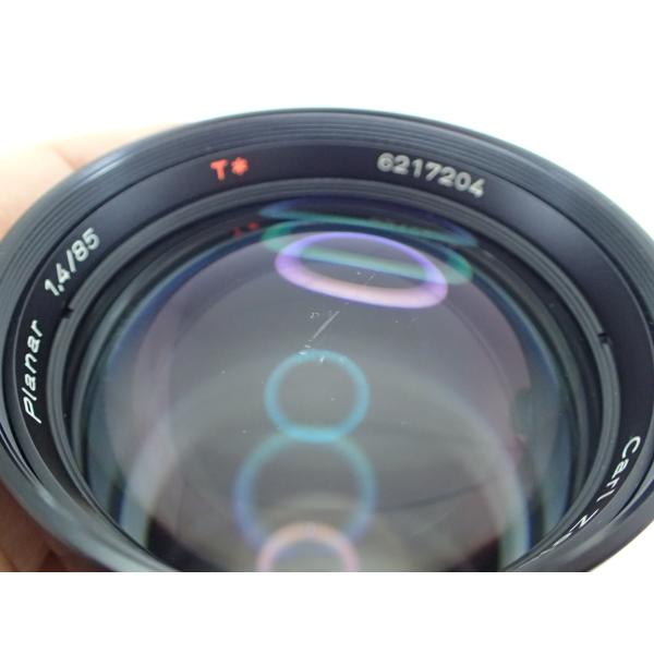 【中古】 【難あり品】 コンタックス RTS Planar 85mm F1.4 AE（G）