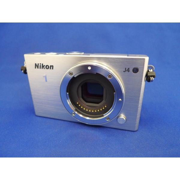 【中古】 【難あり品】 ニコン Nikon 1 J4 ボディ シルバー