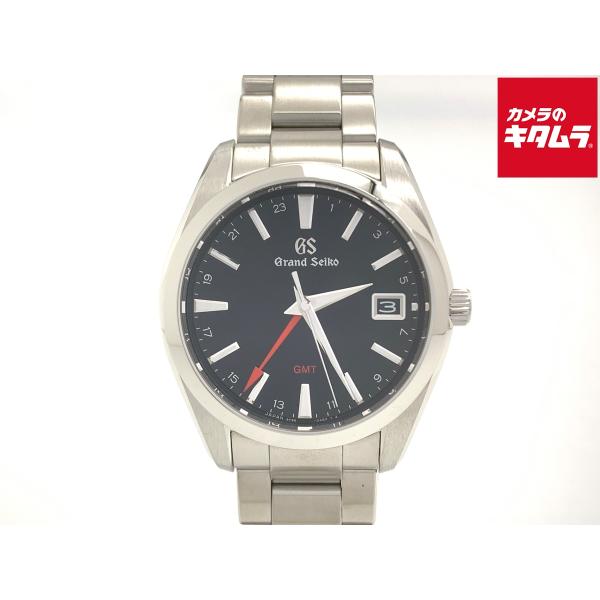 【中古】 【良品】 グランドセイコー クォーツ GMT ブラック SBGN013/9F86-0AF0...