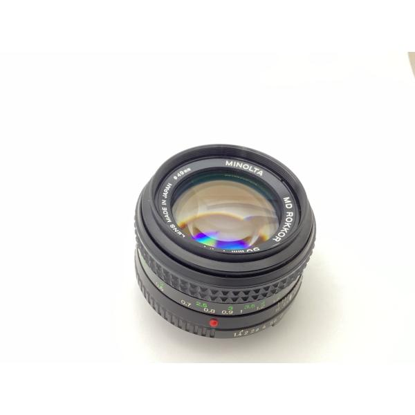 【中古】 【難あり品】 ミノルタ MD 50mm F1.4