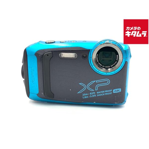 【中古】 【難あり品】 フジフイルム FinePix XP140 スカイブルー