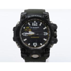 【中古】 【良品】 カシオ G-SHOCK マッドマスター ブラック GWG-1000-1A3JF ステンレススティール｜emedama