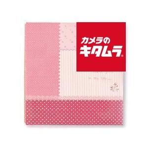 ナカバヤシ オリジナル フリーアルバム L K15L-2 パッチワーク ピンク