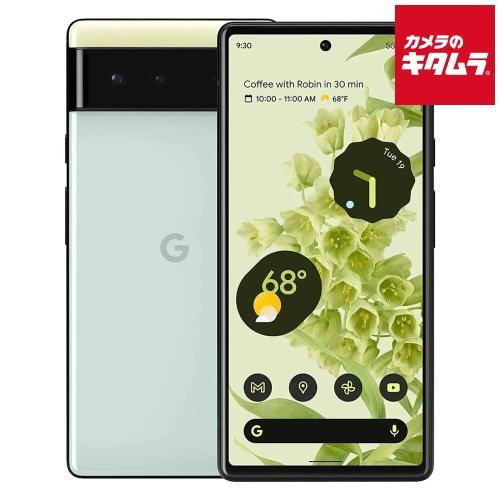 【中古：A(美品)】Google Pixel 6 128GB Sorta Seafoam（グリーン系...