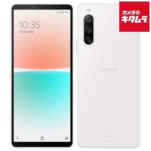 【中古：A(美品)】 SONY Xperia10 IV 5G　SOG07  128GB ホワイト S...