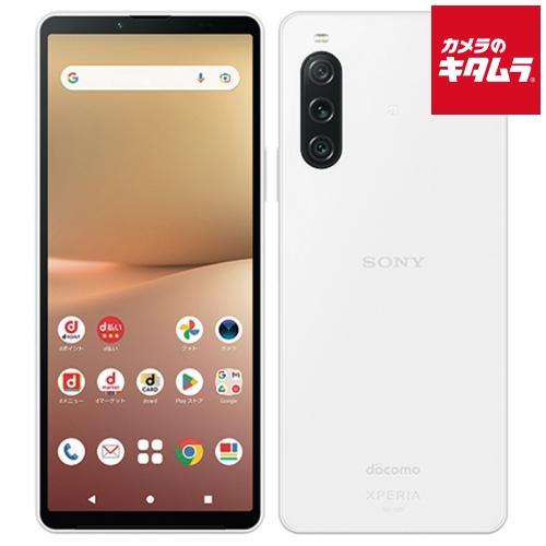 【中古：AA(新品同様)】SONY Xperia 10 V SO-52D 128GB ホワイト SI...