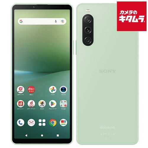 【中古：AA(新品同様)】SONY Xperia 10 V SO-52D 128GB セージグリーン...