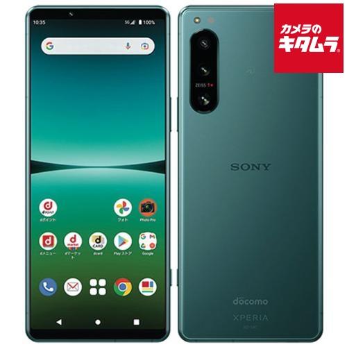 【中古：AB(良品)】SONY Xperia 5 IV SO-54C 128GB グリーン SIMフ...