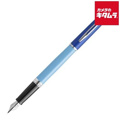 WATERMAN 万年筆 F メトロポリタン エッセンシャル ブルーCT 2180128 【正規品】