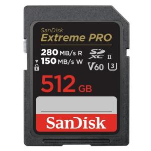 サンディスク SDSDXEP-512G-JNJIP Extreme PRO UHS-II V60 512GB 《納期約１ヶ月》｜emedama