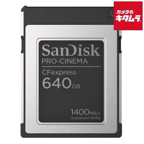 サンディスク SDCFEC-640G-JN4NN PRO-CINEMA CFexpress Type...