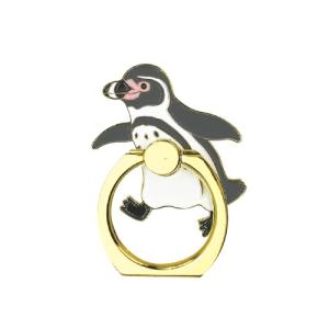 ワールド商事 アクアチック スマートフォンリング フンボルトペンギン｜emedama