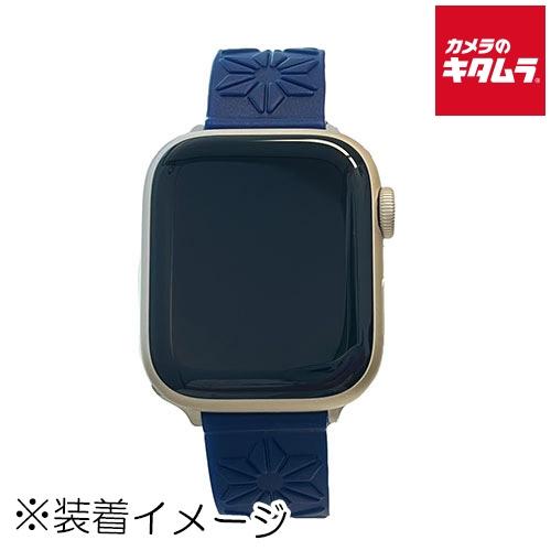 KAORU KBaM001J KAORU-band Apple Watch用 Mサイズ ネイビー/沈...
