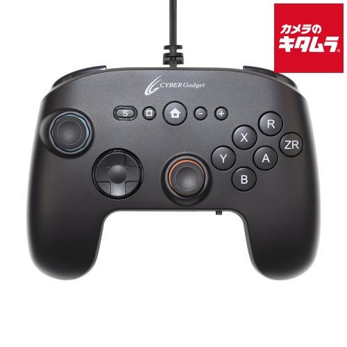 サイバーガジェット【Switch 2】 CY-S2GC6BWD-BK ゲーミングコントローラー6B ...
